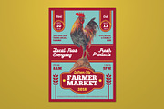 Hand Drawn Farmers Market Flyer, a Flyer Template by ashenterprise (Thumbnail 1 of 3)