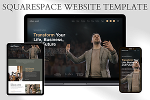 Squarespace Template: Ethan