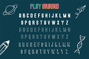 Play Ground Font | 3D Font, a Sans Serif Font by WhymoreArt (Thumbnail 9 of 10)
