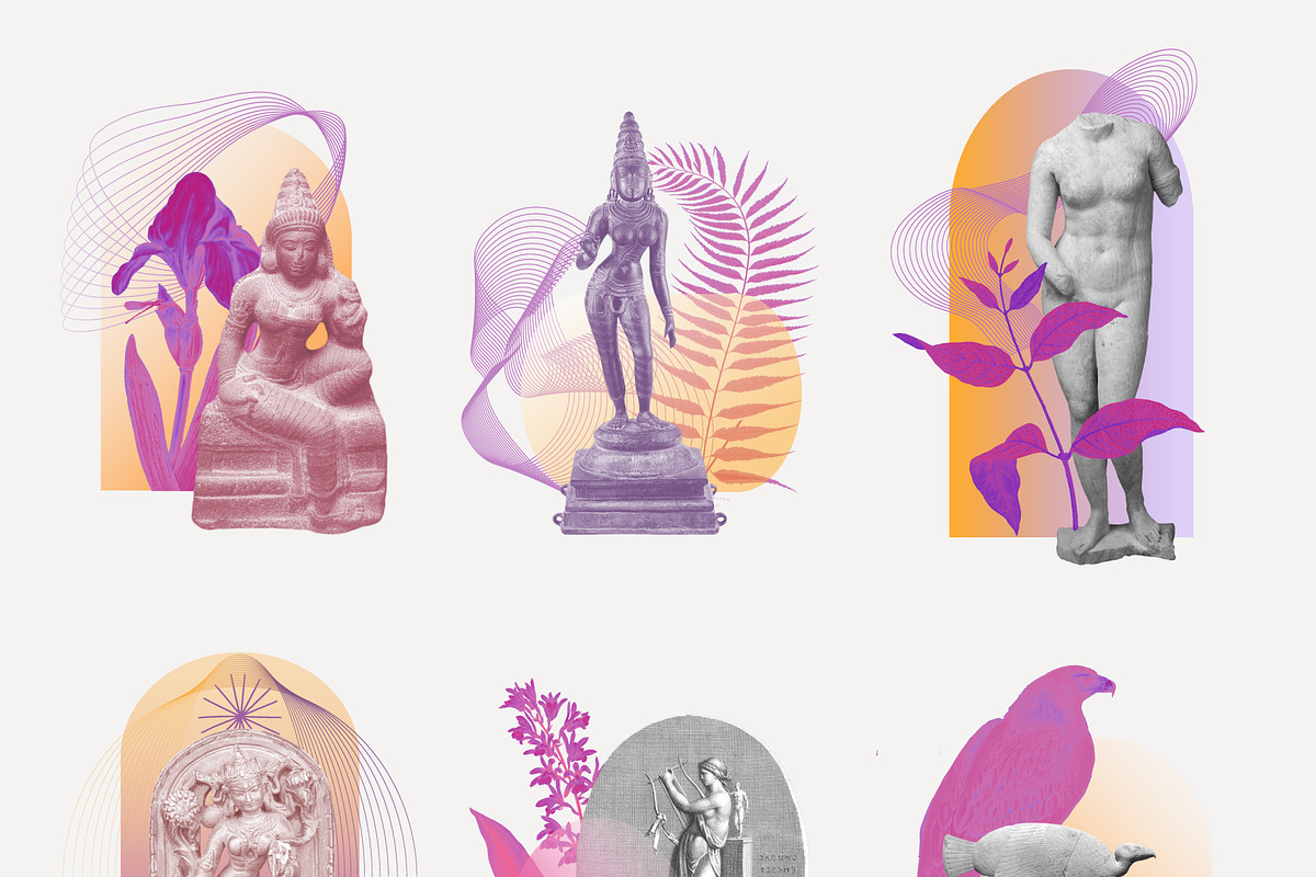 SHAKTI Divine energy collage creator, an Object Graphic by Lena Nikolaeva (Photo 9 of 13)