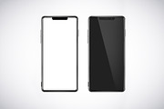 Smartphone Mock-Ups. Foldable screen, an iPhone Mockup by George Rod (Thumbnail 5 of 5)