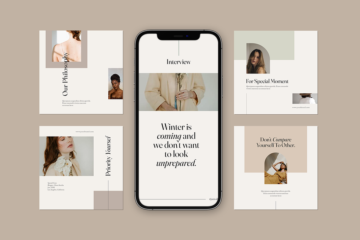 Yofaline - Instagram Stories & Post, a Social Media Template by Creatchees.std (Photo 3 of 4)