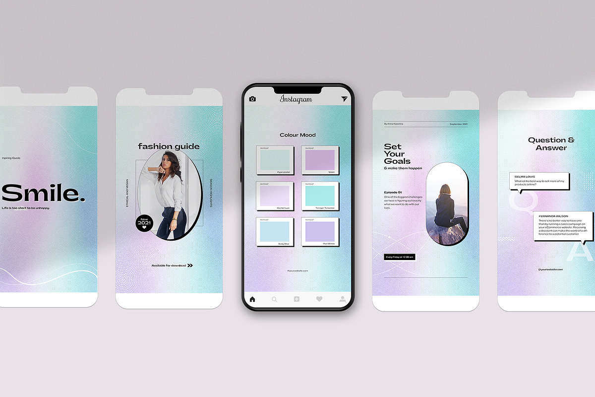Instagram Creator Kit - PS & Canva, a Social Media Template by Imagination Area (Photo 8 of 10)