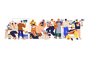 Creative people community concept, a Person Illustration by Good Studio (Thumbnail 2 of 3)