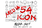 520 Line icons set, an Outline Icon by TKDoodle (Thumbnail 8 of 8)