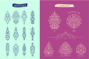 Zenline Set: Vector Linear Emblems#2, an Object Graphic by Moo Graphics (Thumbnail 2 of 5)