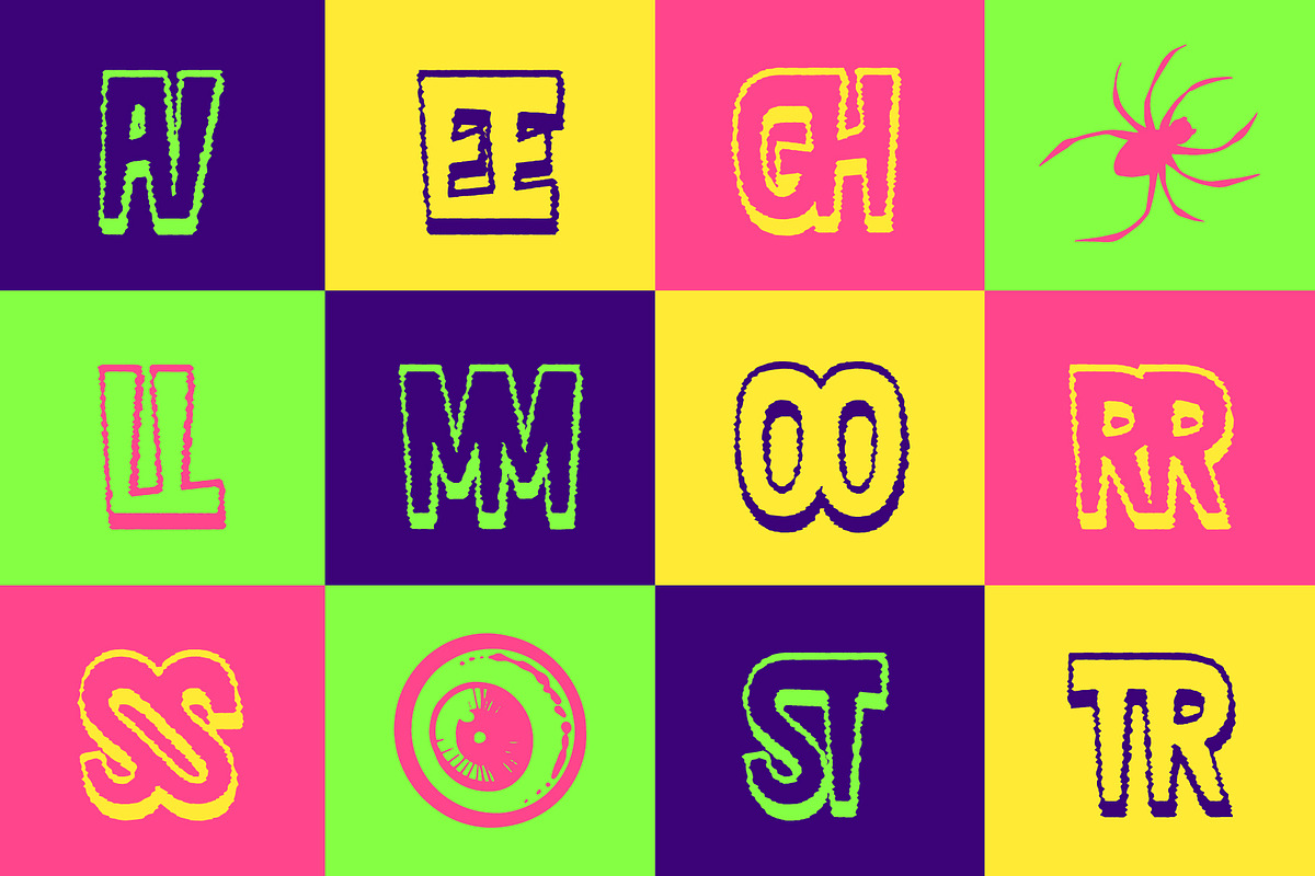 HipHep - Halloween Horror Font, a Sans Serif Font by Casloop Studio (Photo 6 of 10)