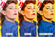 Retro Paint-Act - PS Action + Kit, an Action Add-On by Thundr Co. (Thumbnail 2 of 10)