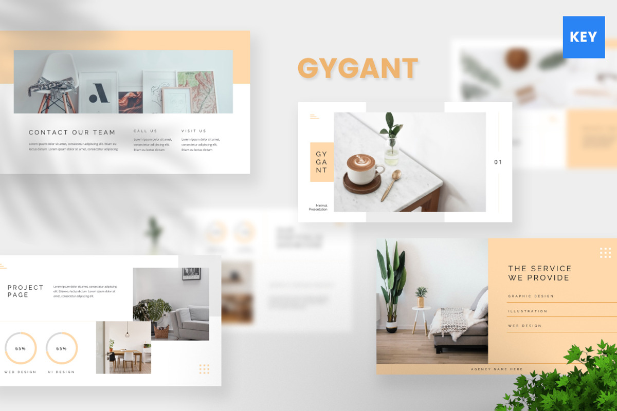 Gygant Minimal Keynote, a Presentation Template by desvibes (Photo 1 of 5)