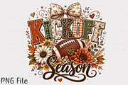 Kickoff Season Sublimation PNG,, a Seasonal Illustration by Layerology (Thumbnail 1 of 4)