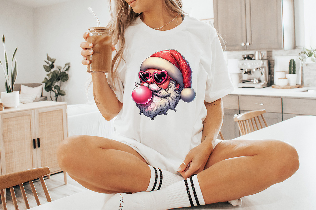 Retro Santa Christmas Blowing, an Illustration by SharpMarketplace (Photo 2 of 9)