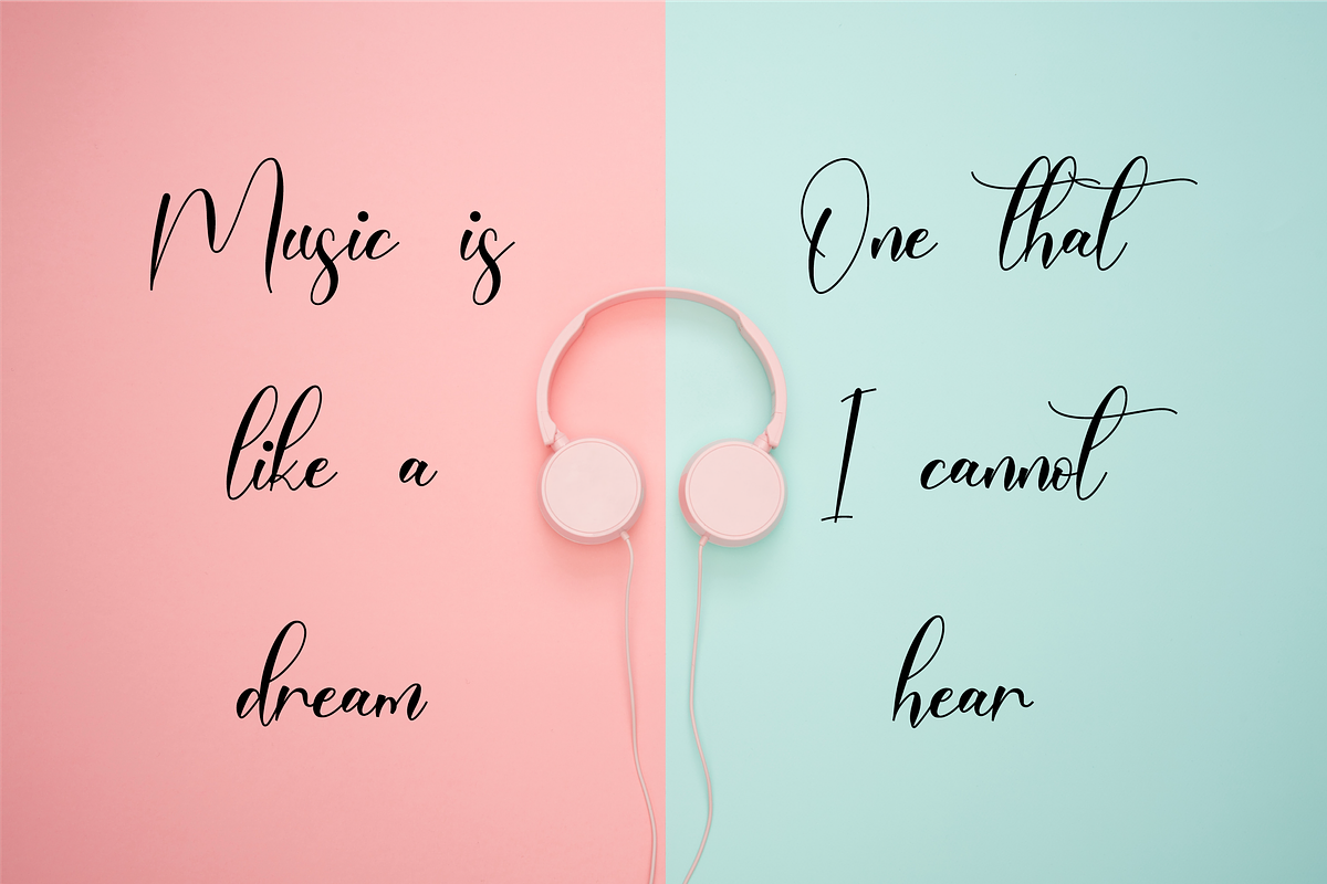 Delandia - A Lovely Script Font preview 8