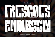 Frescoes Endlessly - Condensed Font