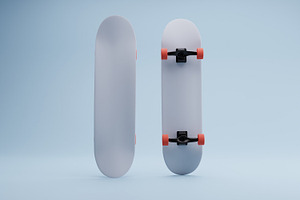 10 Bundle 3D Render Skateboard Case