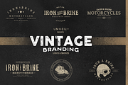 Vintage Branding -- Logos & Badges, a Templates & Theme by UnVeil Co. (Thumbnail 1 of 4)