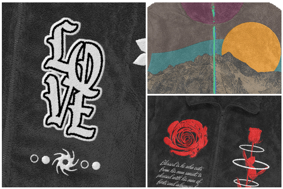 Boa Fleece Jacket Basic - Mockup, a Hoody Mockup by DaldSgh (Photo 10 of 11)