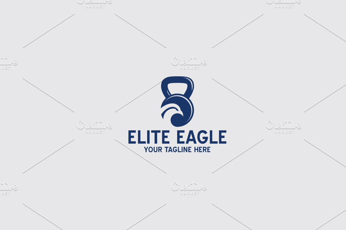 EAGLE FITNESS, a Branding & Logo Template by shazi (Photo 6 of 6)