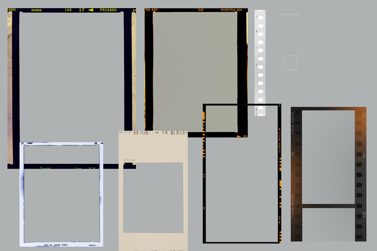 Polaroid frames Film frame overlay, a Social Media Template by