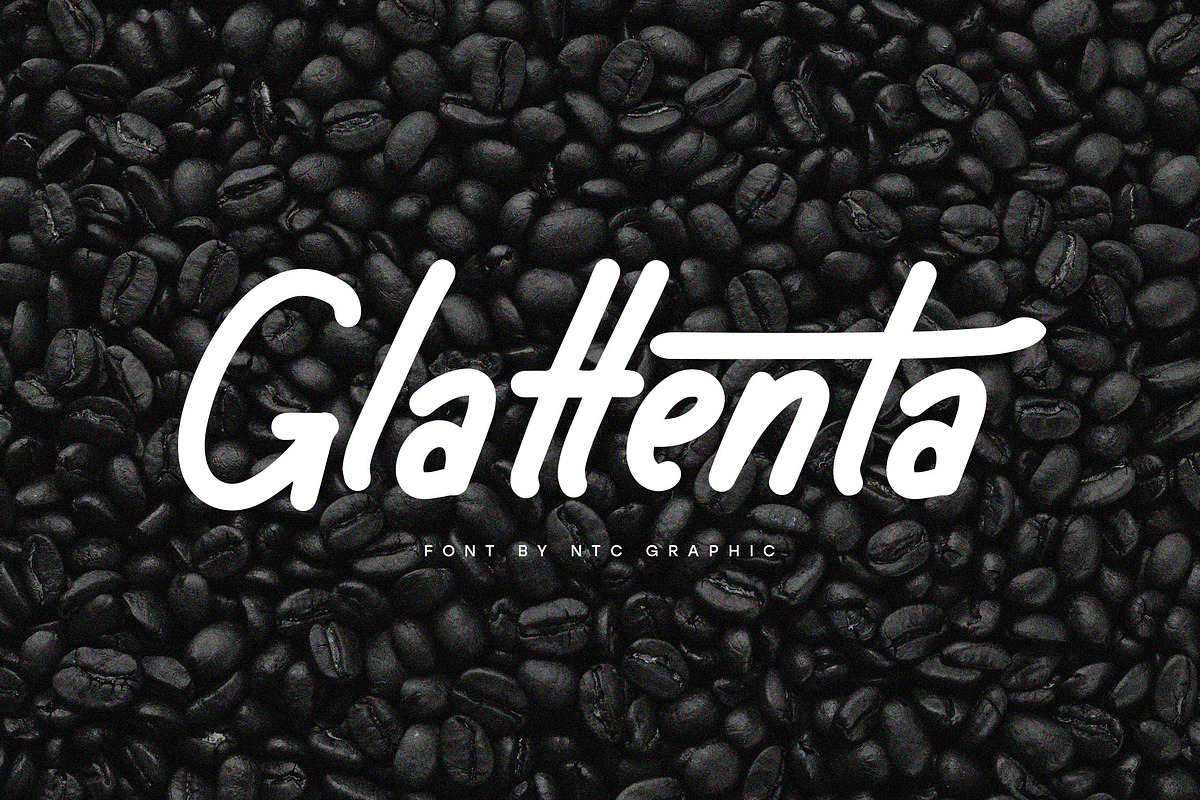 Glattenta Handwritten Font, a Handwritten Font by NTC Graphic (Photo 1 of 8)