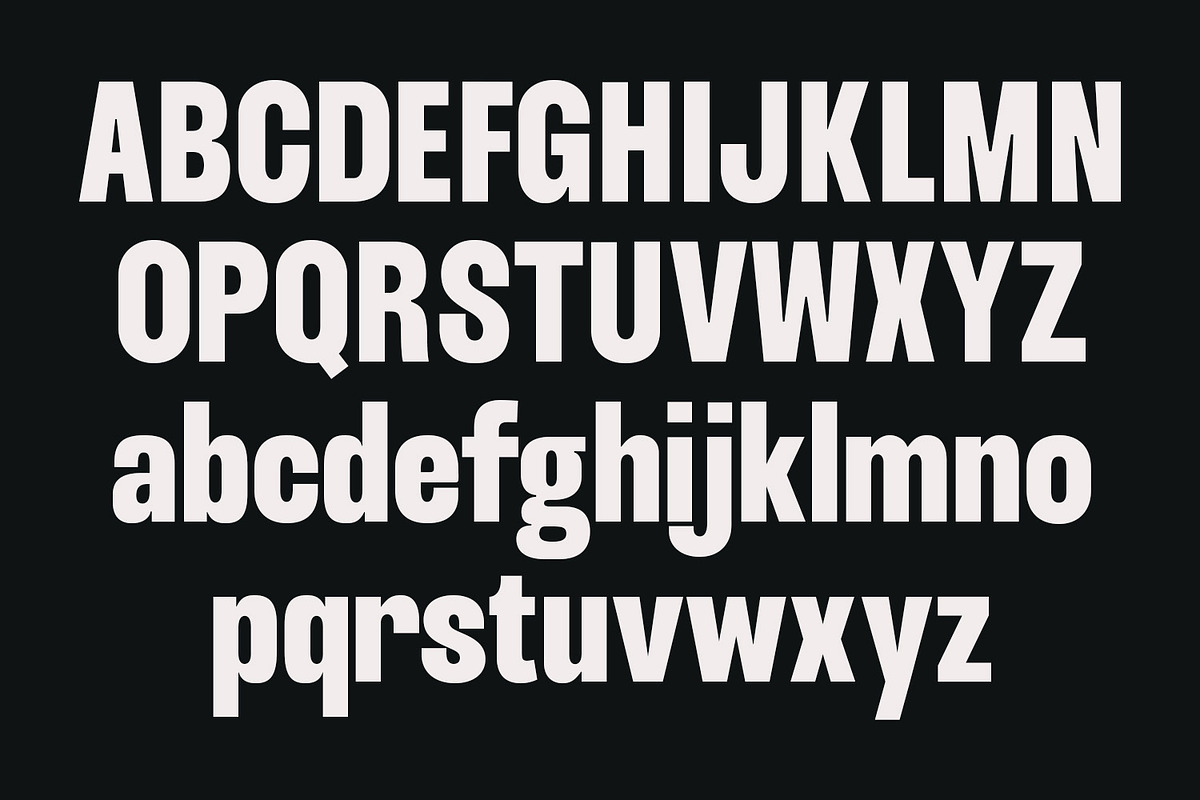 Munich - Condensed Font, a Sans Serif Font by Viswell (Photo 7 of 9)