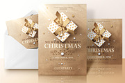 Christmas Invitations Psd Package v2, an Invitation Template by Rome B Creation (Thumbnail 1 of 4)
