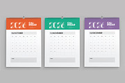 Modern Wall Calendar 2026 Template, a Stationery Template by MightyDesign (Thumbnail 5 of 8)