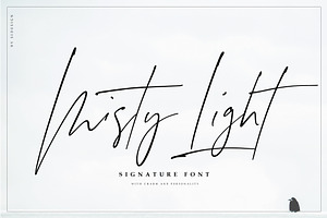 Misty Light font
