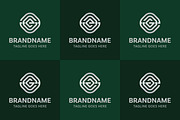 AGE AEG GAE GEA EAG EGA Gold Logo, a Branding & Logo Template by Pray Art Design Studio (Thumbnail 1 of 2)