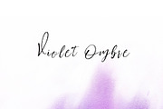 Violet ombre watercolor background, a Texture Graphic by GraphicRain (Thumbnail 2 of 4)