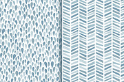 Set of 10 seamless pattern blue, a Pattern Graphic by NataLito (Thumbnail 2 of 6)