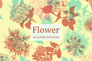 Flower Seamless Pattern Design