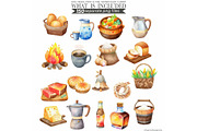 Watercolor Cowboy Clipart Bundle, an Illustration by CharmClipart (Thumbnail 7 of 10)