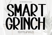 Smart Grinch, a Sans Serif Font by InermediaSTUDIO (Thumbnail 1 of 8)