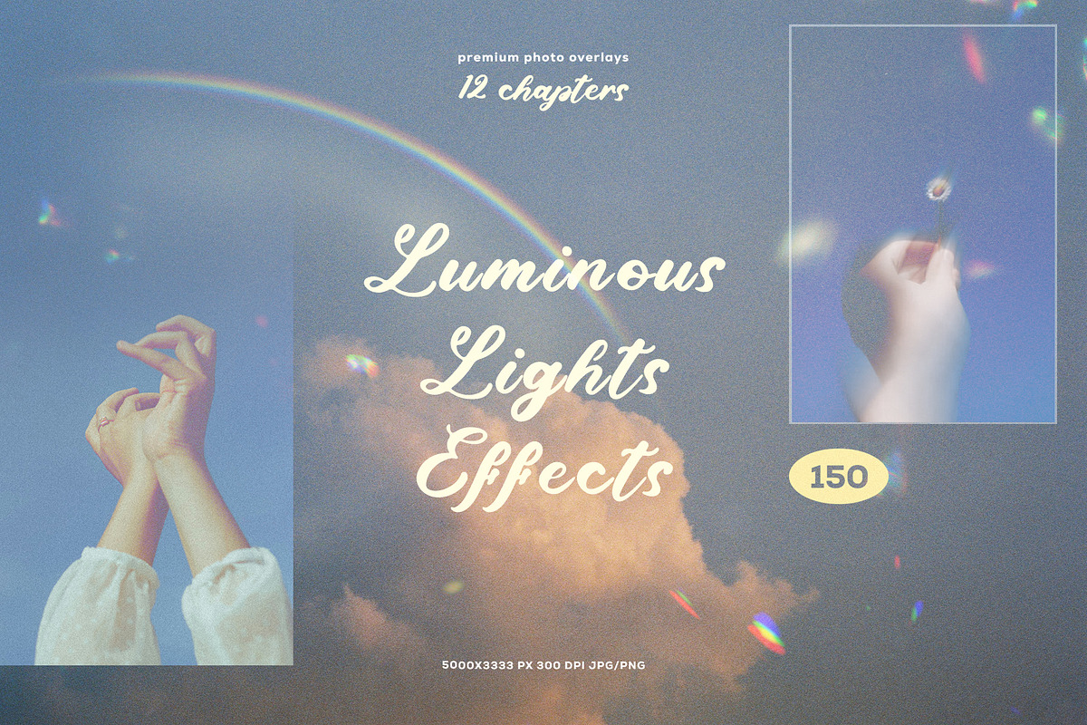 Luminous Lights Effects Overlays, a Texture Graphic by Kaleriia (Photo 1 of 25)