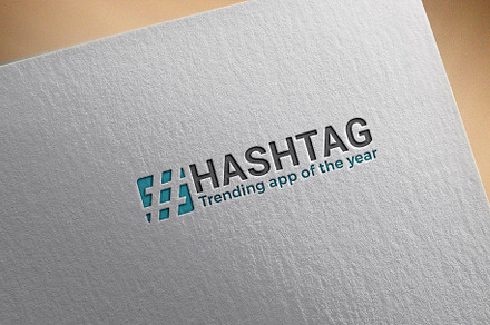 Hashtag-Creative Logo Design