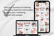 32 MANICURE Instagram Canva Template, a Social Media Template by Talipic Designs (Thumbnail 7 of 7)