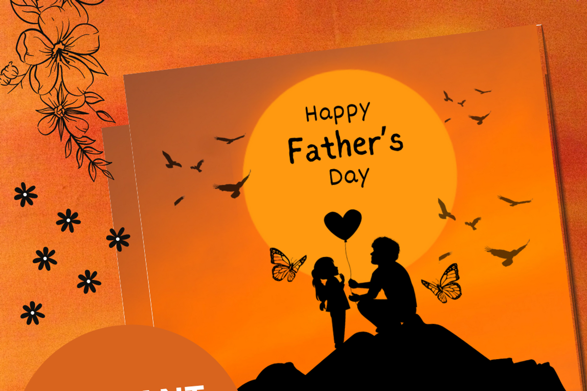 Father's Day Template, a Social Media Template by Ascendent Aura (Photo 1 of 3)