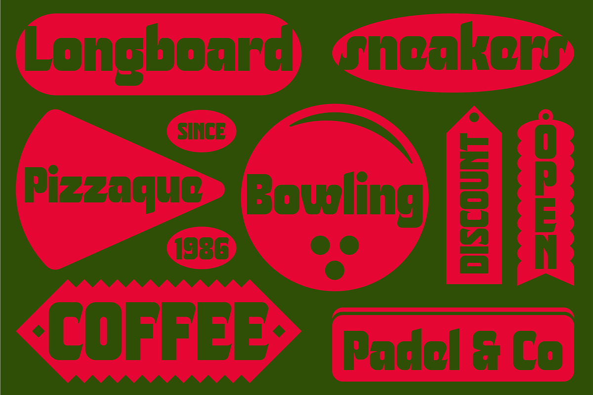 Turskina, a Sans Serif Font by Bagerich Type Foundry (Photo 10 of 11)