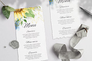 SALE. Sunflower Wedding Suite, an Invitation Template by Nebbia (Thumbnail 2 of 6)