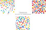 Watercolor 0-9 digits pinata clipart, an Object Illustration by Art and Funny (Thumbnail 4 of 9)