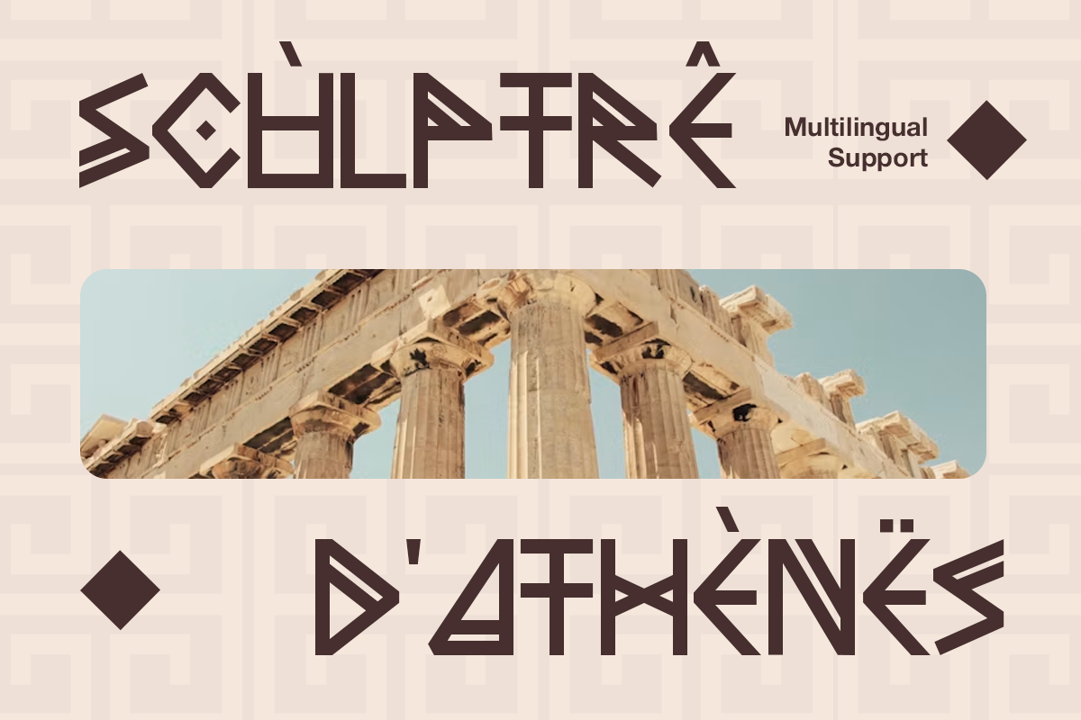 Elthar - Mythology Display Font, a Sans Serif Font by Pandeka Studio (Photo 8 of 9)