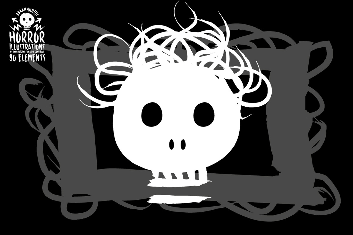 Horror Illustrations, a Decorative Illustration by La Boite Graphique (Photo 3 of 4)
