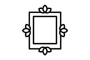 Frame Line Icon, an Icon by Pexelpy
