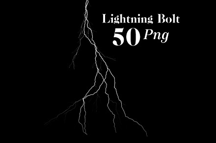 Lightning Bolt Png Collection, an Object Graphic by Digital Studio