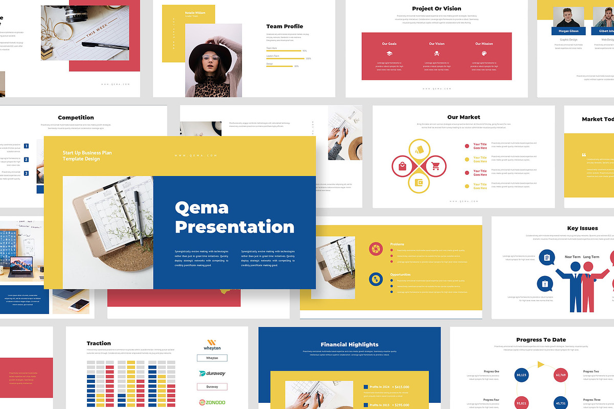Qema : Startup Plan Keynote