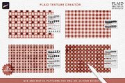 Plaid Effects Brushes Procreate, a Brush Add-On by Julia Dreams (Thumbnail 5 of 6)