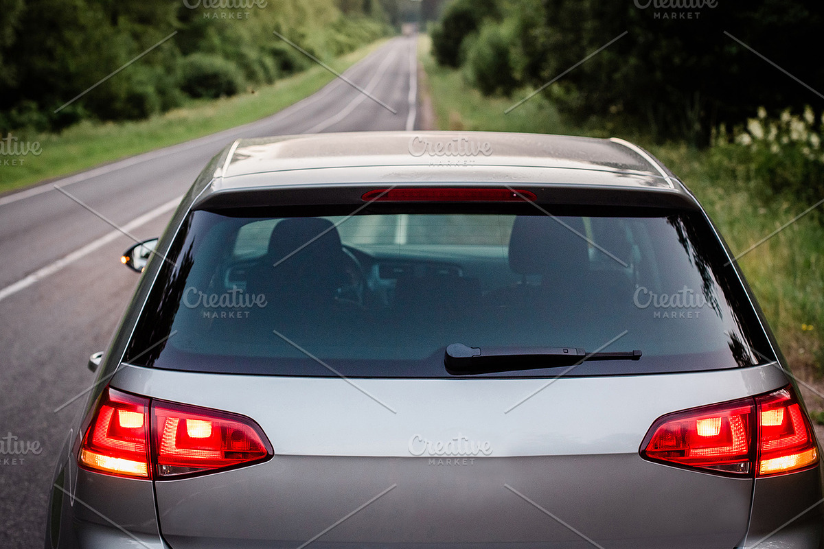window car mockup