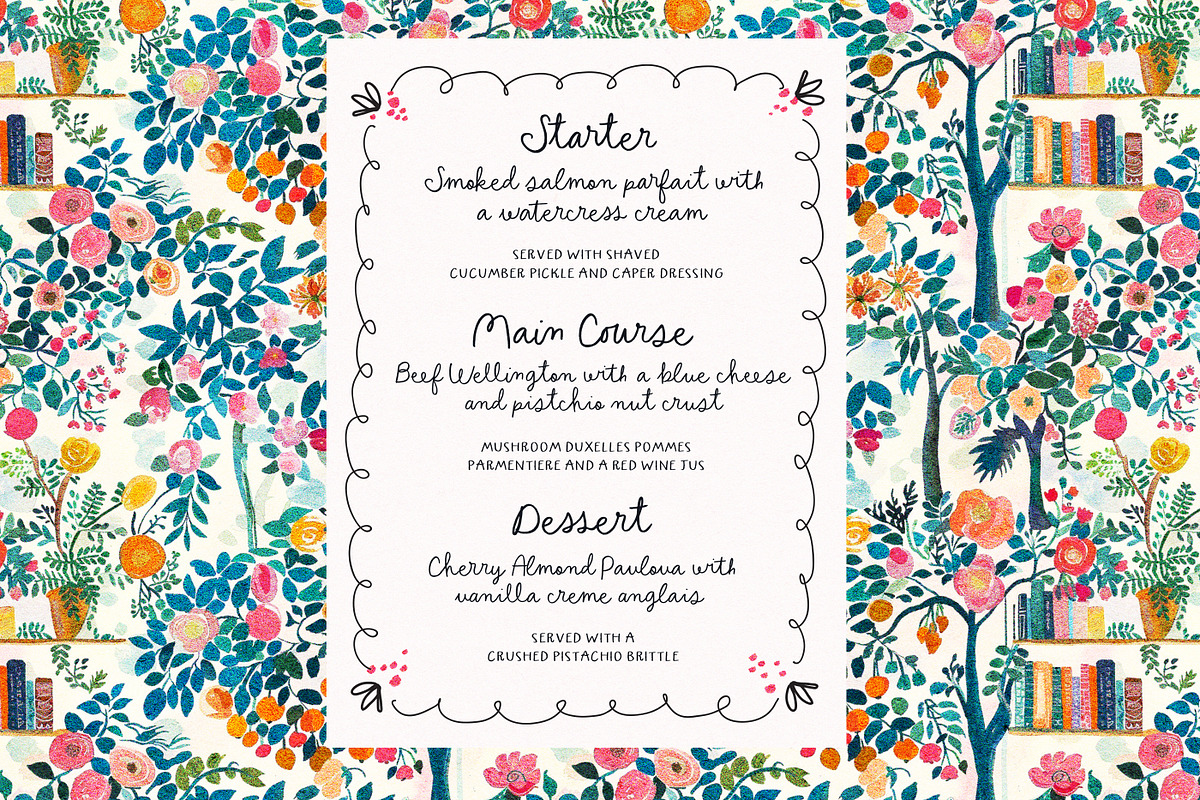 Sweet by Nature Font Duo, a Handwritten Font by Nicky Laatz (Photo 3 of 18)