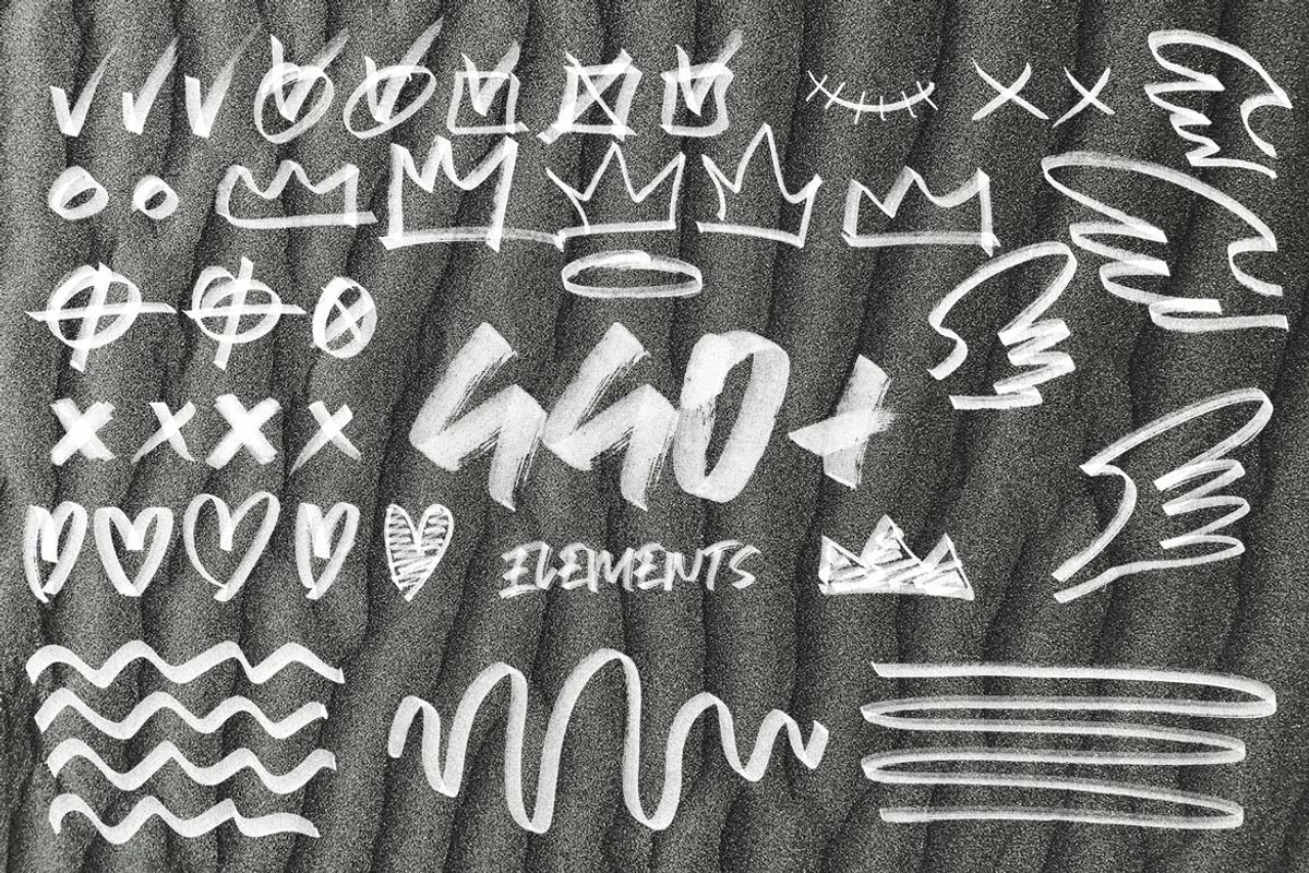 Deviant SVG Fonts and Marker Bundle, a Script Font by kavoon (Photo 12 of 12)