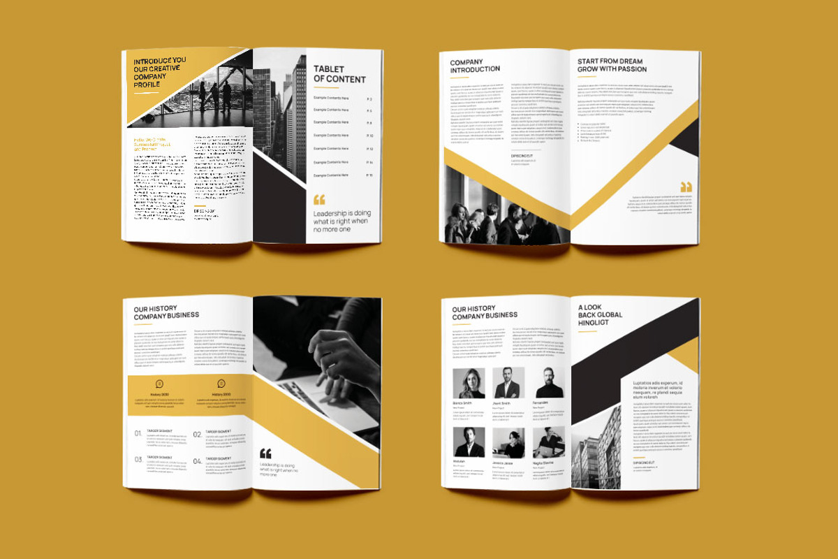Company Brochure, a Brochure Template by yanindesign (Photo 2 of 5)